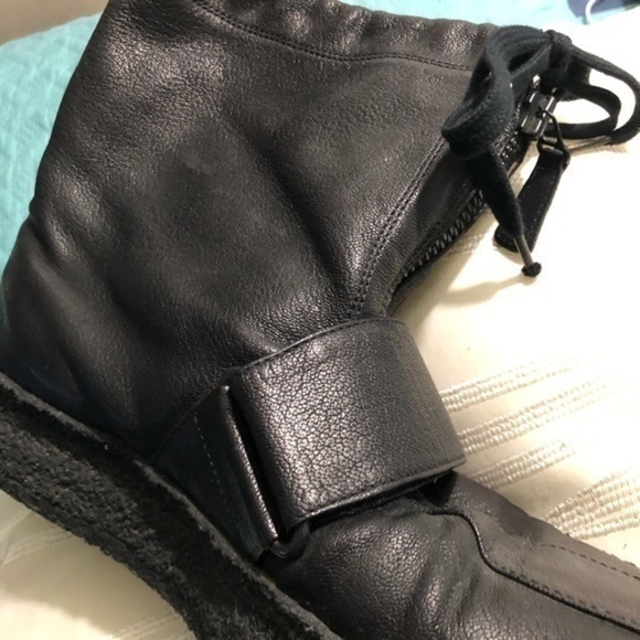 Kenzo Paris Mens Leather ZIP Front Boot Si… main image 8